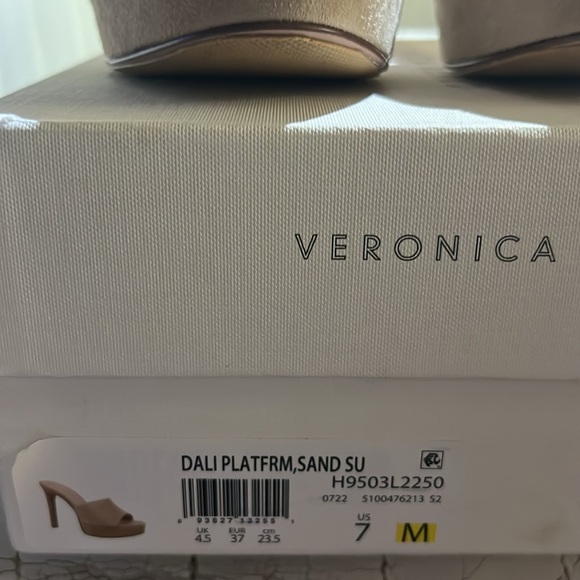 ♥️ Veronica Beard Dali Platform Mule 7 ♥️ - Picture 11 of 12